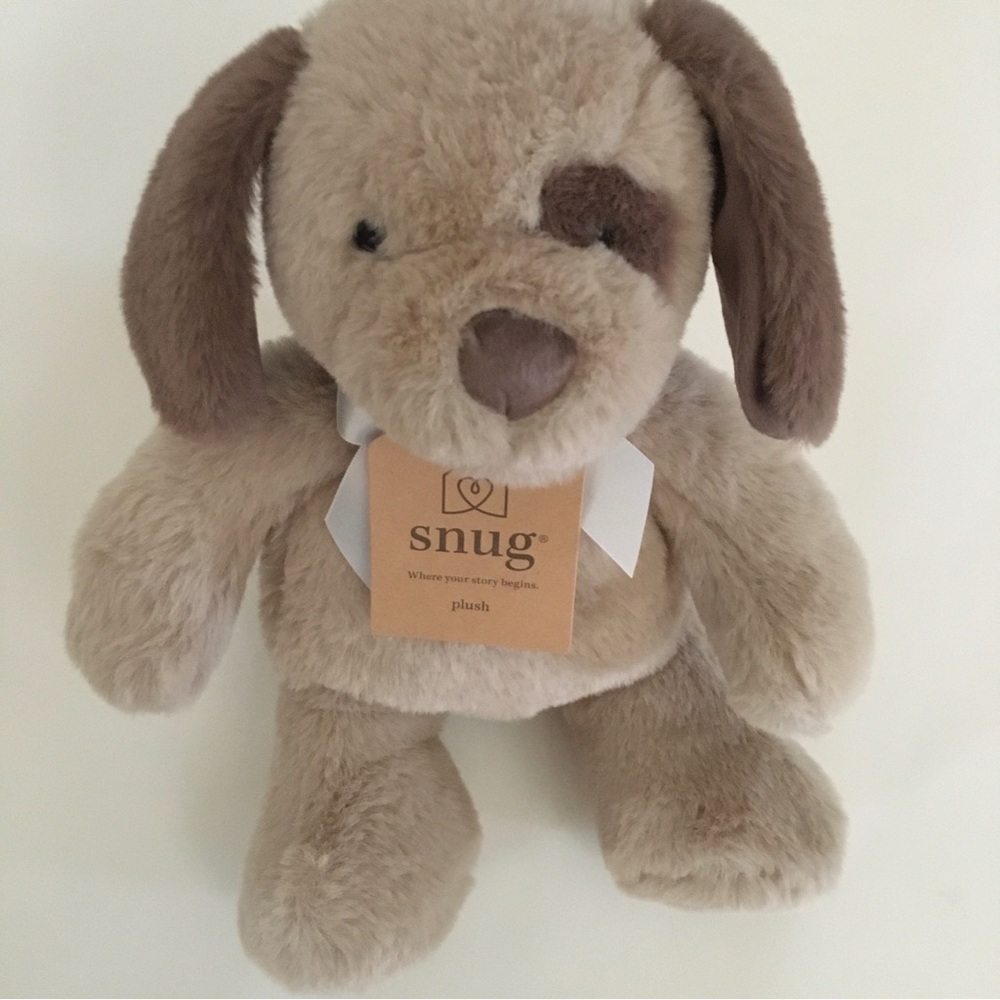 NEW Snug Plush Puppy Dog Soft Baby Toy Stuffed Animal Baby Gift